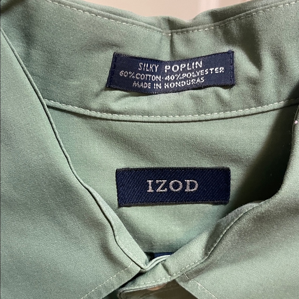 Izod Green Dress Shirt